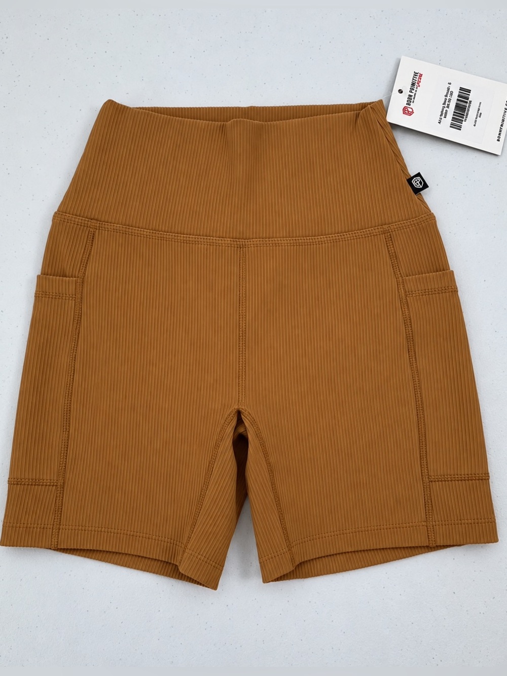 NWT Born Primitive All or Nothing Shorts Women’s Small Biscuit 5” Sold Out Disco